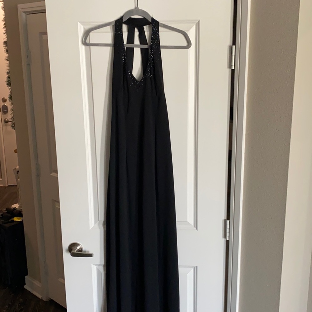 Dave and Johnny by Laura Ryner Black Formal Dress